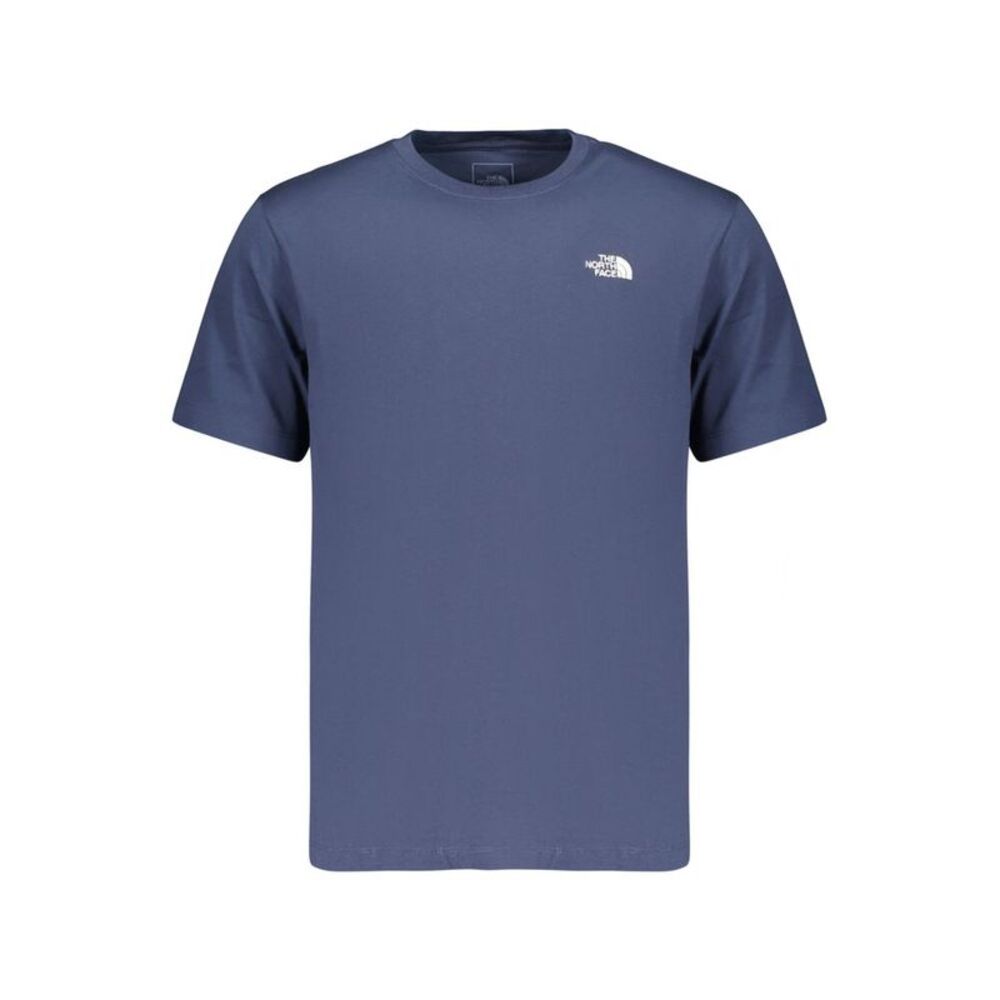 The North Face Blue Cotton Men's Men's T-Shirt